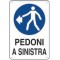 pedoni a sinistra